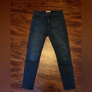 Madewell high waisted skinny jeans